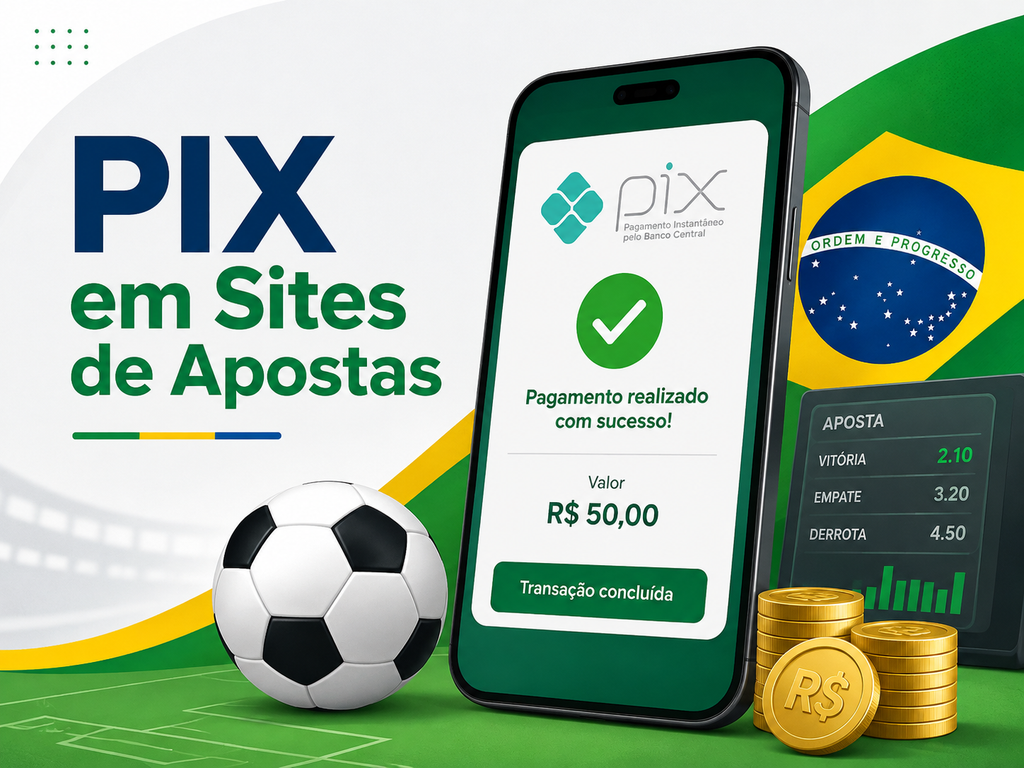 Saque via PIX em sites de apostas no Brasil em 2026