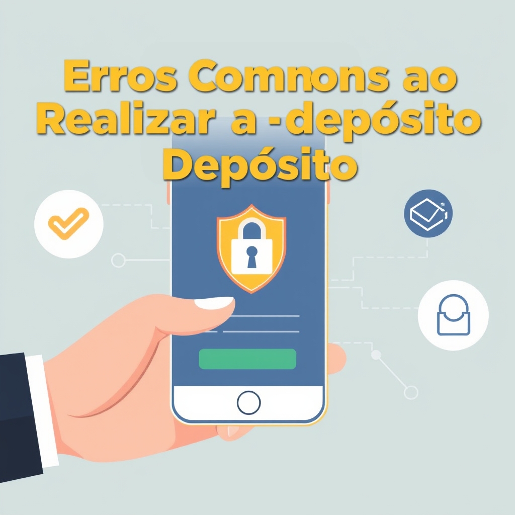 Erros Comuns ao Realizar o Depósito - segurança e pagamentos online no Brasil