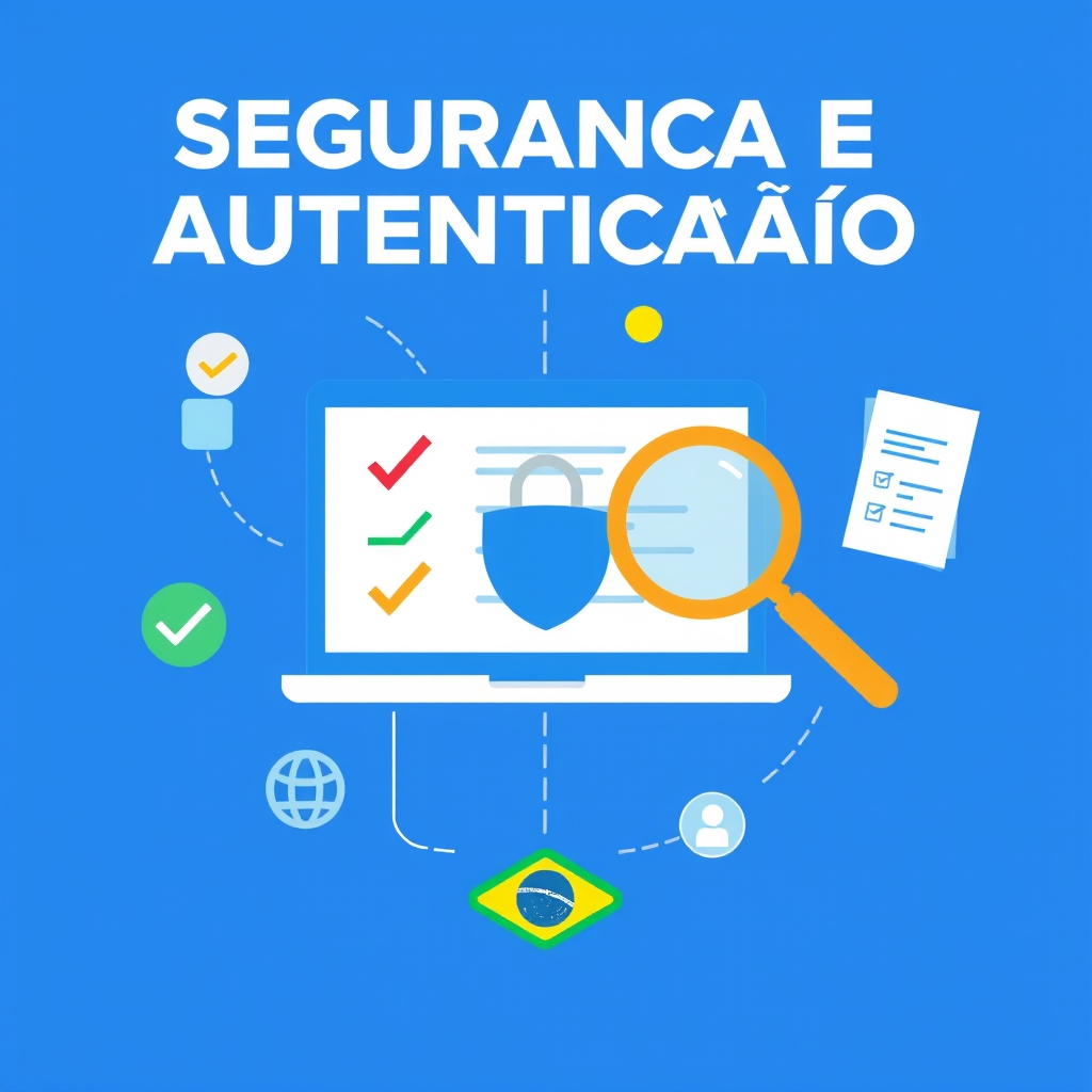 Segurança e Autenticação - como verificar informações da plataforma