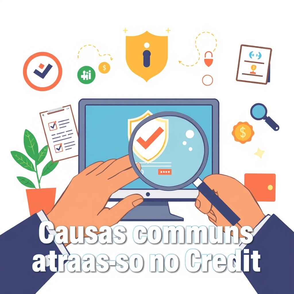 Causas Comuns para o Atraso no Crédito - como verificar informações da plataforma
