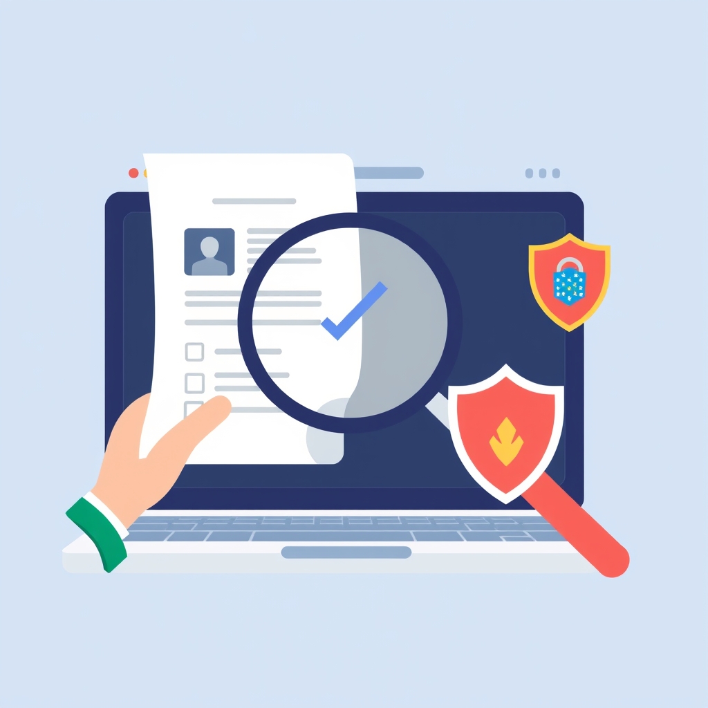 Segurança e Confiança nas Transações - verificação de informações oficiais
