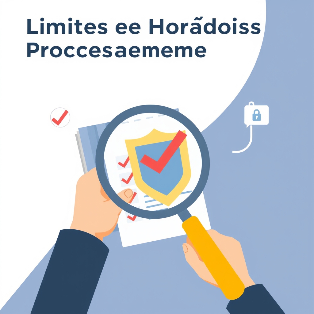 Limites e Horários de Processamento - como verificar informações da plataforma