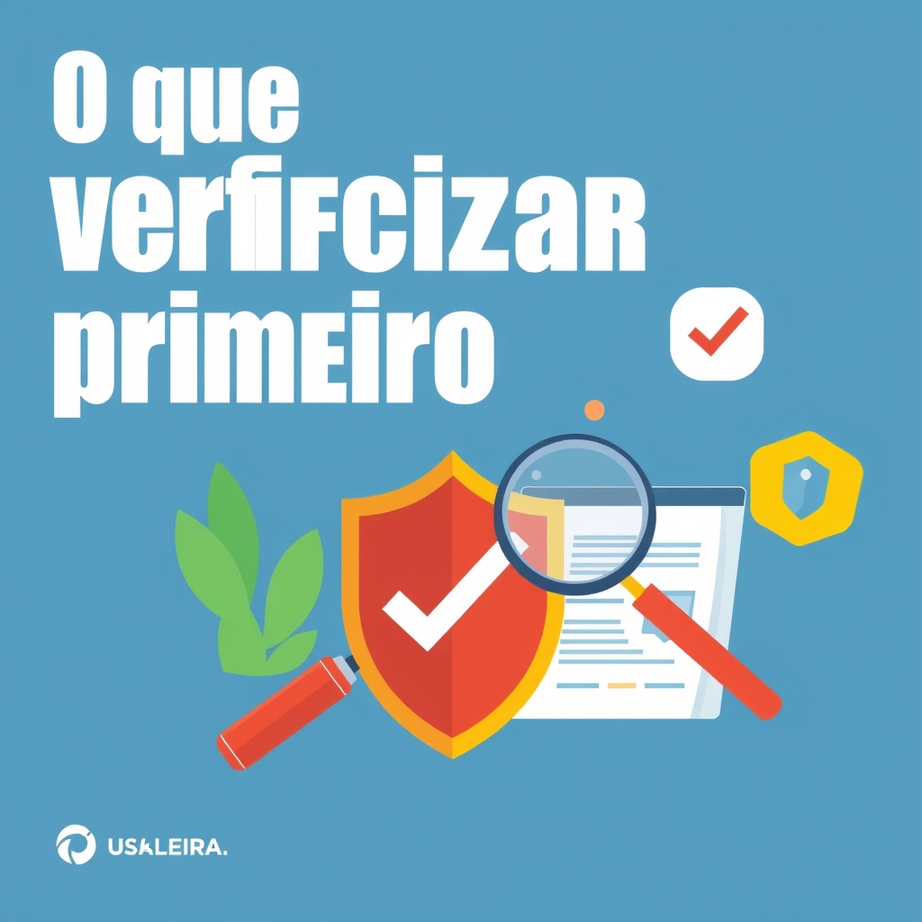 O que verificar primeiro - como verificar informações da plataforma
