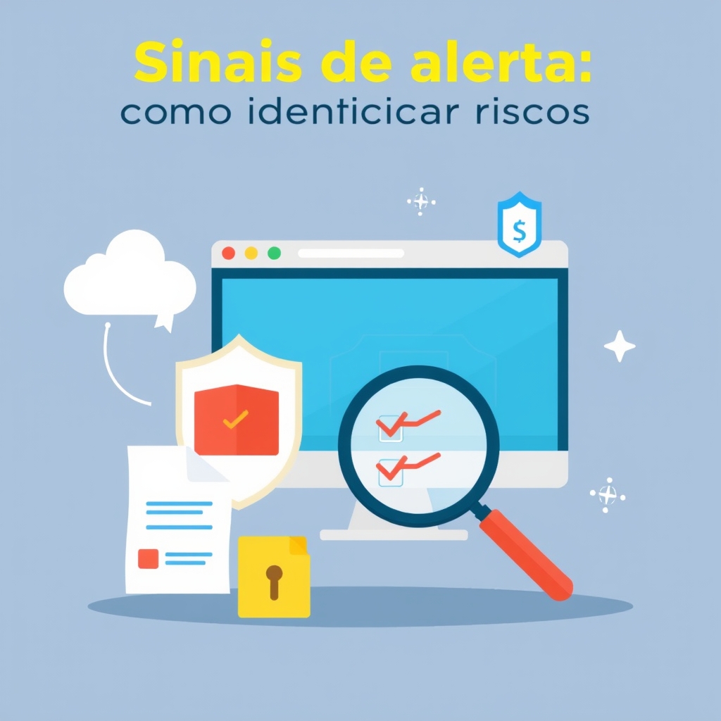 Sinais de alerta: Como identificar riscos - como verificar informações da plataforma