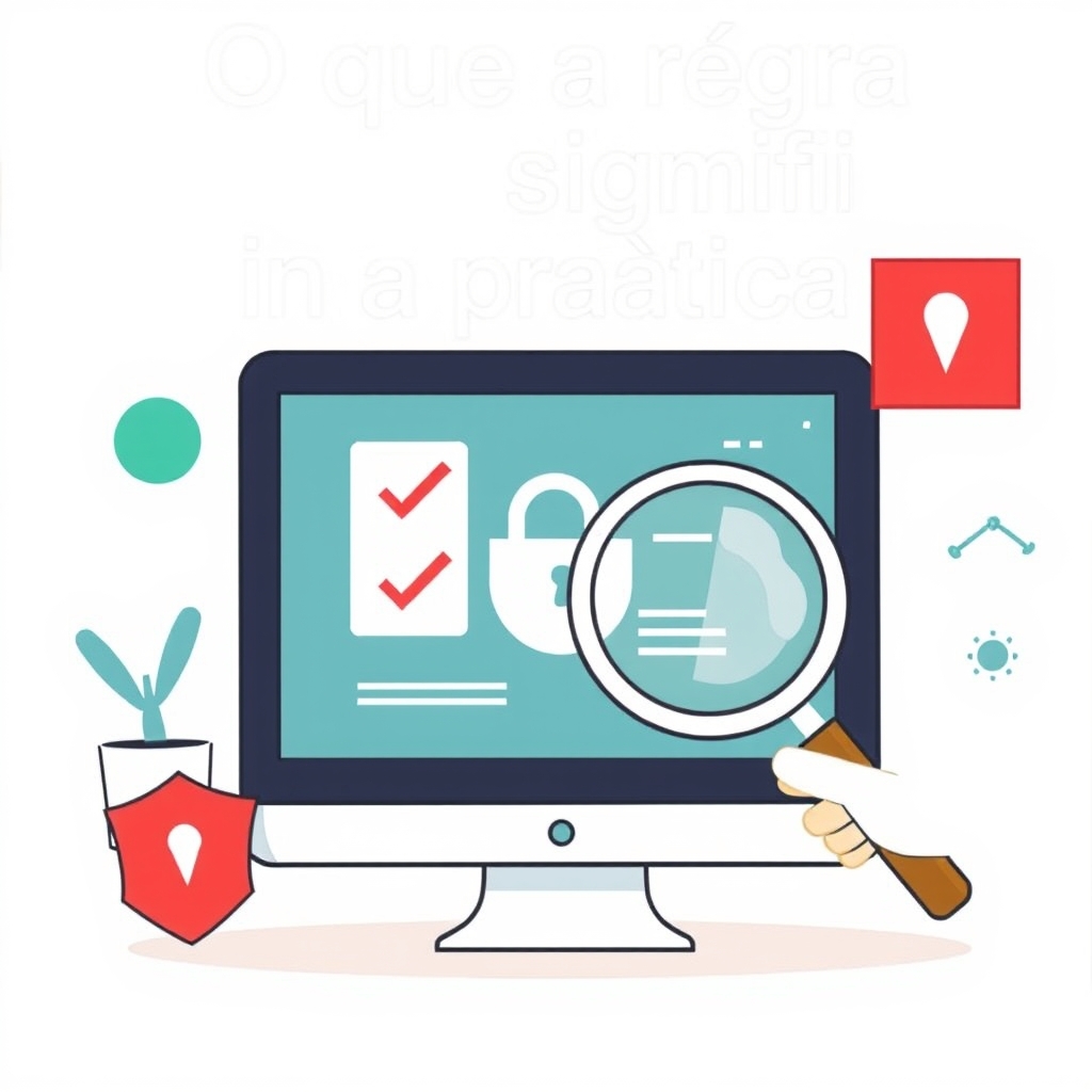 O que a regra significa na prática - como verificar informações da plataforma