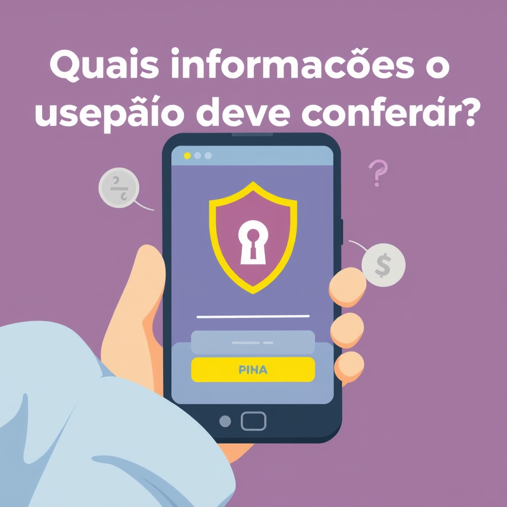 Quais informações o usuário deve conferir - segurança e pagamentos online no Brasil