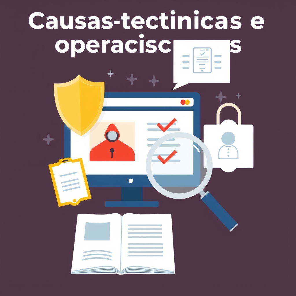 Causas técnicas e operacionais comuns - como verificar informações da plataforma
