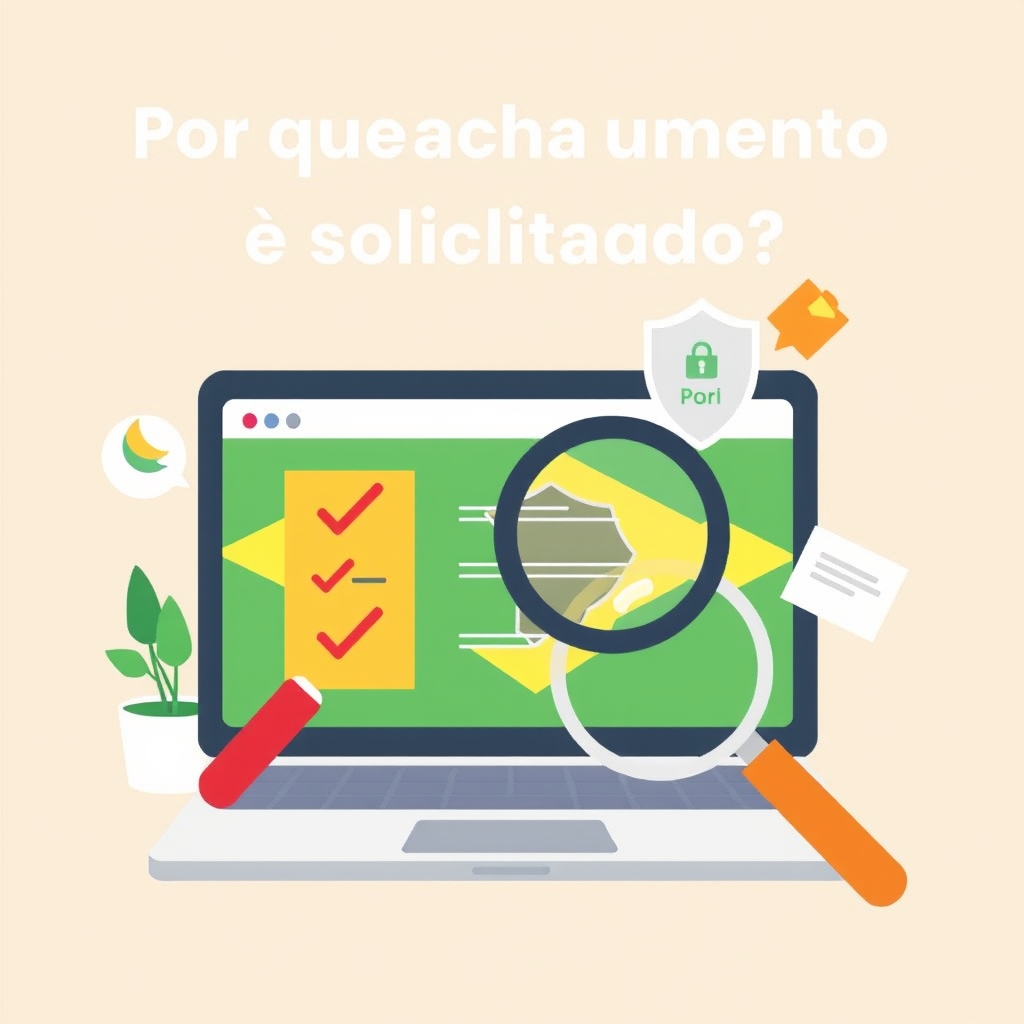 Por que cada documento é solicitado? - como verificar informações da plataforma