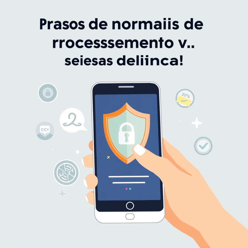 Prazos normais de processamento vs. recusa definitiva - segurança e pagamentos online no Brasil