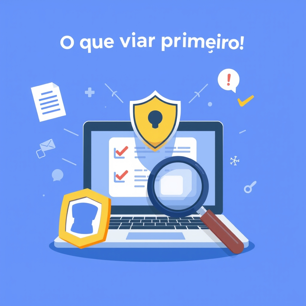 O que verificar primeiro - como verificar informações da plataforma