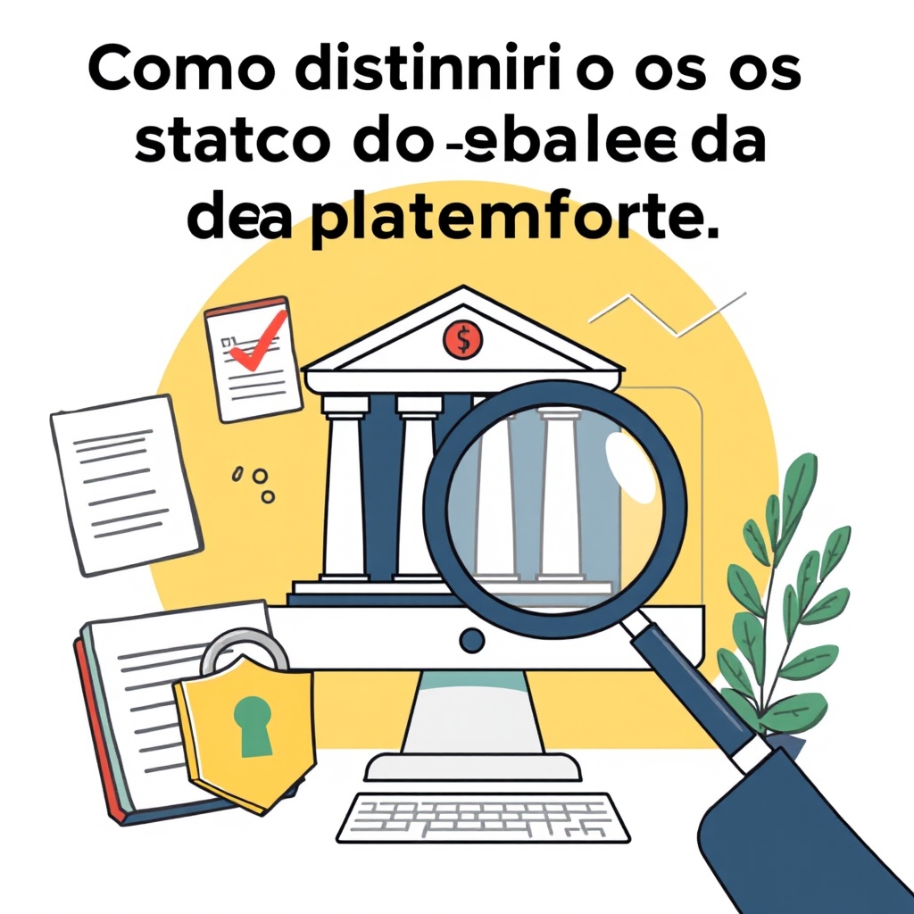 Como distinguir os status do banco e da plataforma - como verificar informações da plataforma