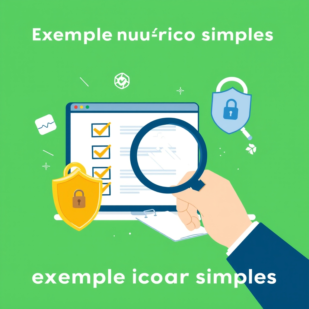 Exemplo numérico simples - como verificar informações da plataforma